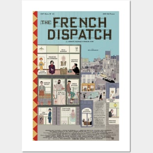 The French Dispatch cinema Posters and Art